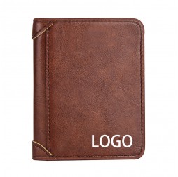 Vertical Leather Wallet