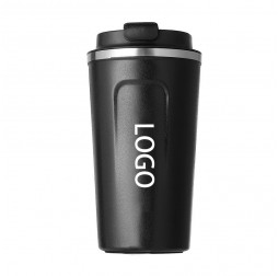 Sleek Black Coffee Mug  without intelligent temperature display