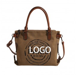 Vintage Canvas Tote Bag