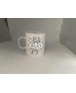 "Love, Peace, Joy" Ceramic Mug