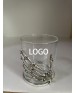 Silver Skull Hand Candle Holder