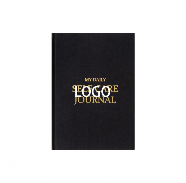 Custom Logo Golden Lettering A5 Notebook